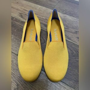 Rothy’s Lemon drop loafers size 8